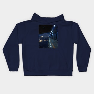 SPACE STATION. Kids Hoodie